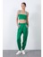 Askılı Yeşil Crop Top 2