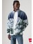 Erkek Jakarlı Sherpa Tam Fermuarlı Rahat Kesim Kazak Jacket - A9260-0001 2