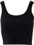 Basıc Askılı Siyah Crop Top 1