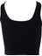 Basıc Askılı Siyah Crop Top 3