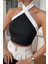 Boyundan Bağlamalı Kısa Crop Bluz 3