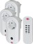 Comfort Line Uzaktan Kumandalı 3 Adet Tekli Priz 1