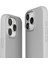 Yumuşak Silikon Kapak & Kılıf Apple iPhone 16 Pro - Açık Gri 4