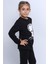 Çocuk Ayyıldız Baskılı Tshirt Uzun Kollu A57 2