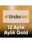 Tinder Gold 12 Aylık Dijital Abonelik Kodu - Tinder Gold Gift Card 12 Aylık 1