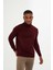 Erkek Slim Fit Bordo Boğazlı Erkek TRIKO-7041 1