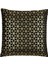 420078 "sıngu" 45X45CM Siyah/ Gold Polyester Yastık 2