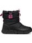 Kız Çocuk Siyah Mongolia Waterproof Kumaş Bot J46APB0FU54C9B8L 1