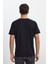 Regular Fit Normal Kesim Bisiklet Yaka %100 Pamuk Siyah Tişört 6