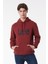 Regular Fit Normal Kesim %100 Pamuk Kapüşonlu Sweatshirt 3