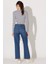 Rider Straight Fit Düz Kesim Düşük Bel Antrasit Esnek Jean Kot Pantolon 7
