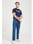 Texas Straight Fit Normal Bel Denim Esnek Jean Kot Pantolon 4