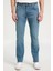 Texas Slim Fit Normal Bel Denim Esnek Jean Kot Pantolon 5