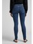 Forever Skinny Fit Dar Kesim Yüksek Bel Açık Mavi Esnek Jean Kot Pantolon 4