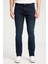 Larston Slim Fit Dar Kesim Düşük Bel Lacivert Esnek Jean Kot Pantolon 4