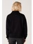 Relaxed Fit Geniş Kesim Dik Yaka Yarım Fermuarlı İçi Polarlı İndigo Sweatshirt 6