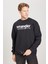 Regular Fit Normal Kesim %100 Pamuk Sıfır Yaka Sweatshirt 1