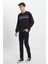 Regular Fit Normal Kesim Bisiklet Yaka Haki Sweatshirt 3