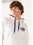Loose Fit Rahat Kesim Kapüşonlu İçi Polarlı Yeşil Sweatshirt 6