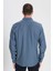 Regular Fit Normal Kesim %100 Pamuk İndigo Gömlek 6