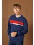 Regular Fit Normal Kesim Bisiklet Yaka Haki Sweatshirt 1