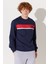 Regular Fit Normal Kesim Bisiklet Yaka Haki Sweatshirt 2