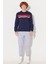 Regular Fit Normal Kesim Bisiklet Yaka Haki Sweatshirt 7