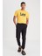Regular Fit Normal Kesim Normal Bel Dar Paça Siyah Jogger Pantolon 2