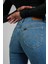 Scarlett Skinny Fit Dar Kesim Yüksek Bel Esnek Jean Kot Pantolon 5