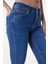 Skinny Fit Dar Kesim Normal Bel Açık Mavi Scarlett Esnek Jean Denim Kot Pantolon 4