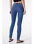 Skinny Fit Dar Kesim Normal Bel Açık Mavi Scarlett Esnek Jean Denim Kot Pantolon 5