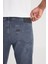 Luke Slim Fit Dar Kesim Normal Bel Esnek Jean Kot Pantolon 4