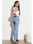 Skinny Fit Dar Kesim Yüksek Bel Esnek Jean Kot Pantolon 7