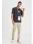 Slim Fit Dar Kesim Normal Bel Dar Paça Açık Yeşil Jogger Pantolon 1