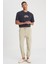 Slim Fit Dar Kesim Normal Bel Dar Paça Açık Yeşil Jogger Pantolon 3