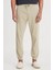 Slim Fit Dar Kesim Normal Bel Dar Paça Açık Yeşil Jogger Pantolon 4