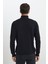 Regular Fit Normal Kesim %100 Pamuk Balıkçı Yaka Lacivert Tirko Kazak 6