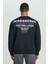 Regular Fit Normal Kesim Bisiklet Yaka Şardonlu Bordo Sweatshirt 2