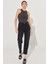 Carol Straight Fit Düz Kesim Yüksek Bel Siyah Esnek Jean Kot Pantolon 3