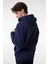 Regular Fit Normal Kesim %100 Pamuk Kapüşonlu Tam Fermuarlı Sweatshirt 5