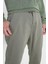 Slim Fit Dar Kesim Normal Bel Haki Esnek Jogger Pantolon 4