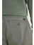 Slim Fit Dar Kesim Normal Bel Haki Esnek Jogger Pantolon 6