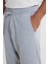 Slim Fit Dar Kesim Normal Bel Haki Sweatpant Eşofman Altı 5