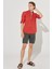 Regular Fit Normal Kesim %100 Pamuk Normal Bel Haki Şort 5