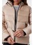 All Terrain GearAll Terrain Gear Loose Fit Rahat Kesim Kapüşonlu Açık Kahverengi Şişme Mont 4