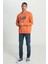 Regular Fit Normal Kesim %100 Pamuk Sıfır Yaka Sweatshirt 3