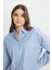 Loose Fit Rahat Kesim %100 Pamuk Bej Gömlek 5
