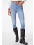 Skinny Fit Dar Kesim Yüksek Bel Esnek Jean Kot Pantolon 1