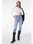 Skinny Fit Dar Kesim Yüksek Bel Esnek Jean Kot Pantolon 3