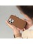 Deri Kılıf Apple iPhone 16 Pro Kahverengi 2
